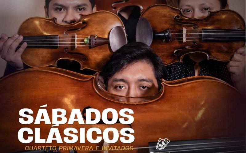 Cuarteto Primavera presenta concierto especial en los Sábados Clásicos