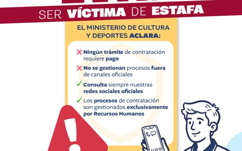 Evita estafas en procesos de contratación