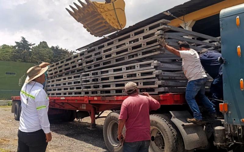 Puente modular para Güijo ya fue trasladado y pronto iniciará su armado en la CA-9 Norte
