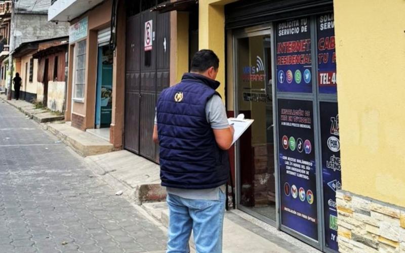 Supervisan servicio de cable en Quiché para brindar mayor confianza a la población 