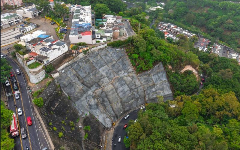 Covial concluye trabajos de estabilización en ruta entre la Capital y municipios del sur