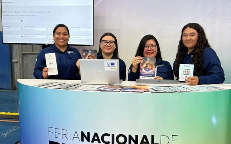 Mintrab participa en Feria Nacional de Becas 2026