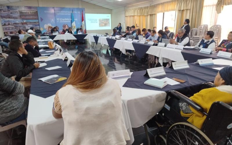 Totonicapán participa en la construcción de un desarrollo urbano con más oportunidades