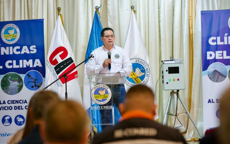 Insivumeh lanza en Jutiapa el programa Clínicas del Clima 