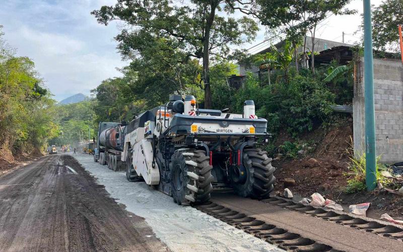 Trabajos mejorarán la seguridad en carreteras de Chiquimula