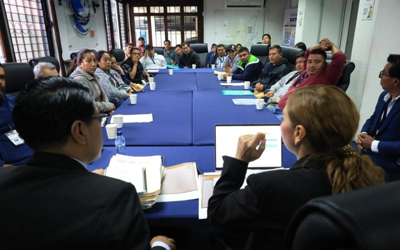Porteadores de San Marcos conocen avances de solicitudes y pasos para continuar sus trámites