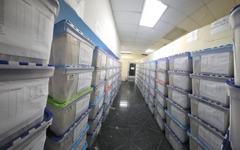 Digitalizan más de 830 mil expedientes históricos para facilitar trámites en la DGT