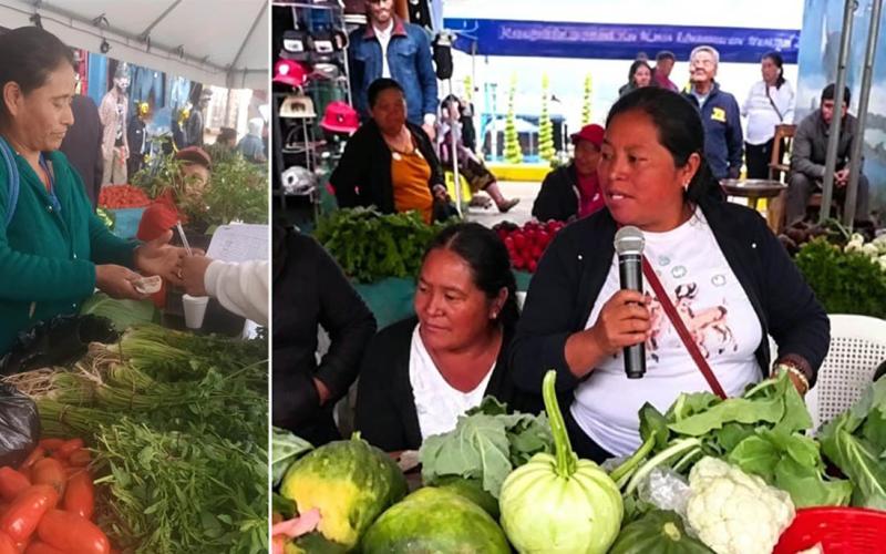 Fortalecen economía de familias agricultoras con la Feria del Agricultor de San Marcos