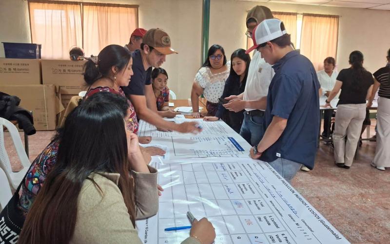 Impulsan la comercialización agrícola de las familias productoras de Chimaltenango