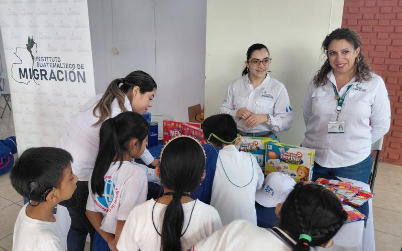 IGM participa en jornada con niños con discapacidad auditiva