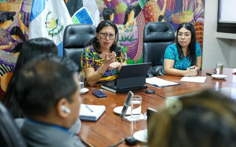 Ministra de Trabajo se reúne con representantes de CONADI