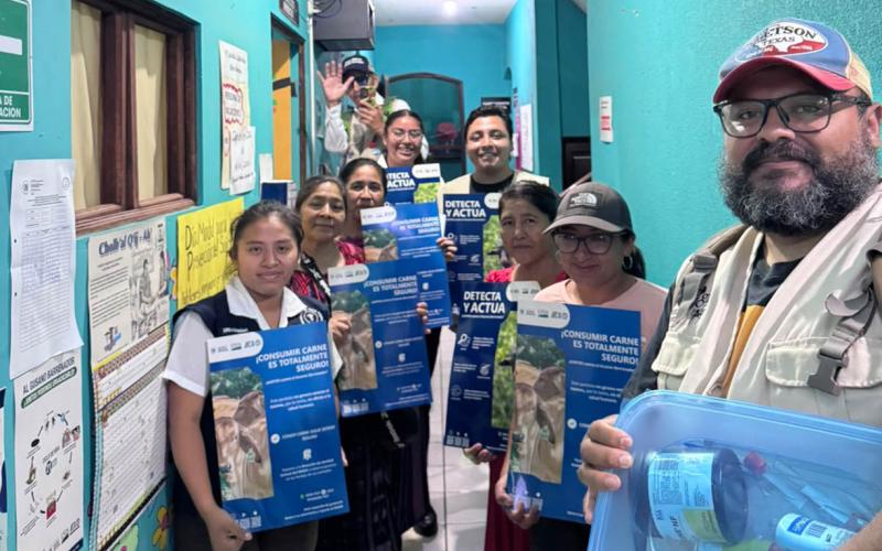 Personal de salud se prepara para detectar el Gusano Barrenador