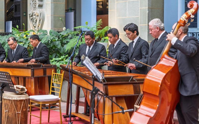 Inauguran el Marimba Fest 2026 en el Palacio Nacional de la Cultura