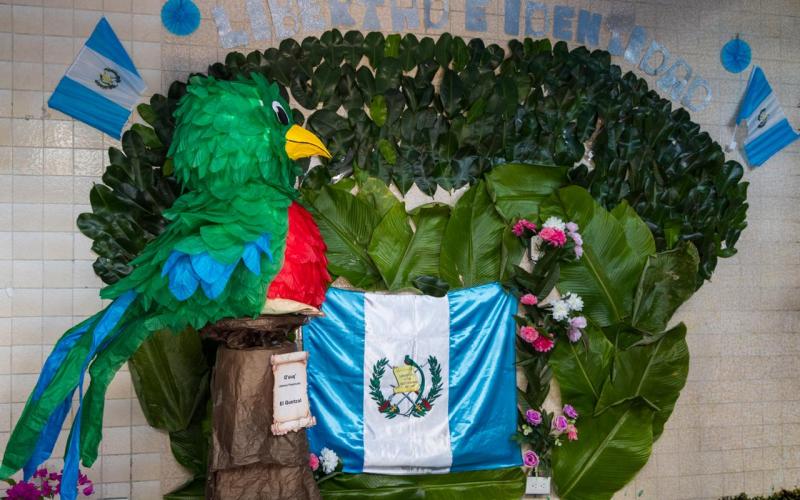 Concurso de altares cívicos exalta el fervor patrio e identidad
