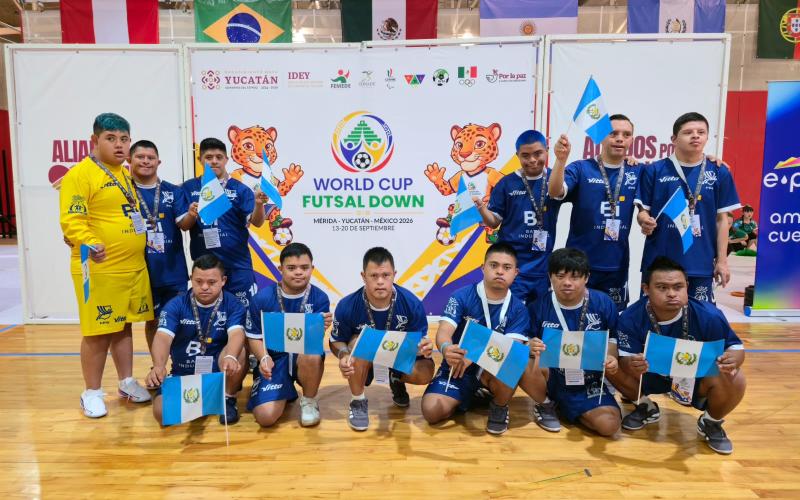 Guatemala participa en el Futsal Down World Cup 2026