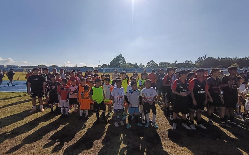 Campeonato InterCAF reúne a niños y adolescentes en el Parque Erick Barrondo