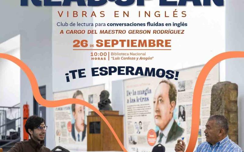 ¡El inglés se aprende leyendo, conversando y disfrutando!