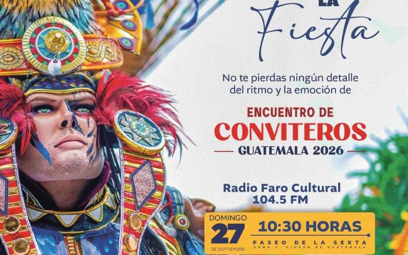 Vive el Encuentro de Conviteros por Radio Faro Cultural