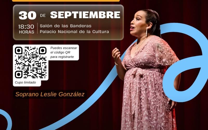 Una noche lírica llenará de música el Palacio Nacional de la Cultura