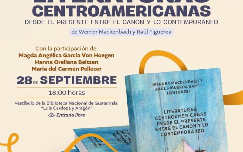 Literatura centroamericana abre espacio al diálogo en la Biblioteca Nacional