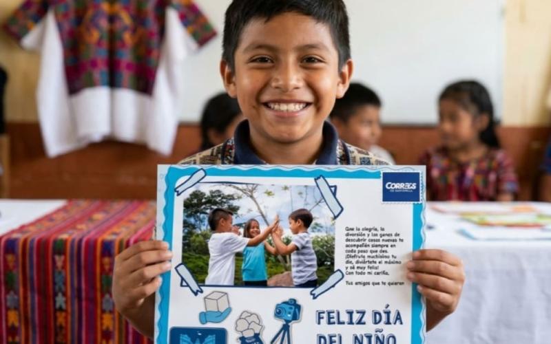 Este Día del Niño, el correo llevará algo más que una carta
