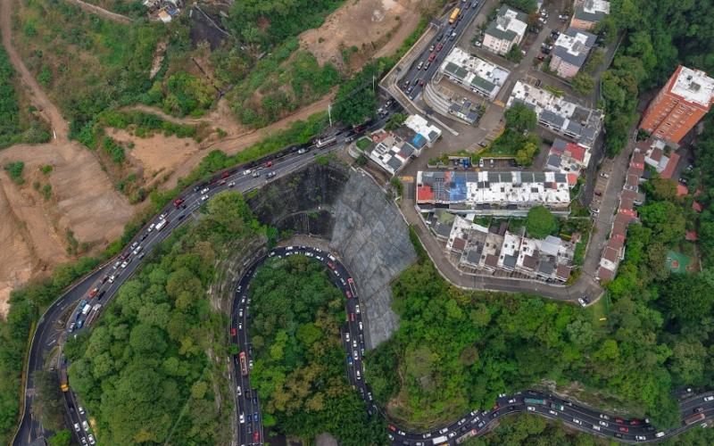 Concluye estabilización de taludes para proteger una ruta clave entre la capital y municipios del sur