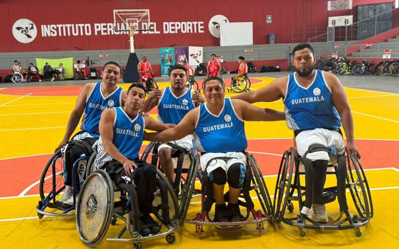 Selección Nacional de baloncesto sobre silla de ruedas conquista tercer lugar en Perú