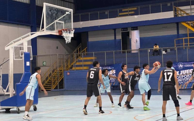 Voleibol y baloncesto encienden la competencia en los Juegos Deportivos Universitarios Nacionales 2026