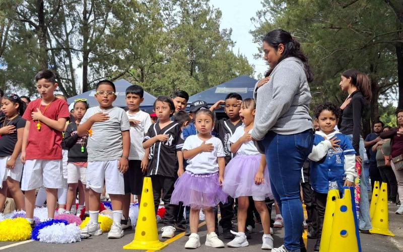 Gimnasias rítmicas brillaron en el Campo Marte