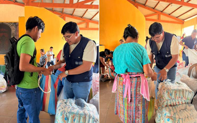 Toda entrega de alimentos es gratis