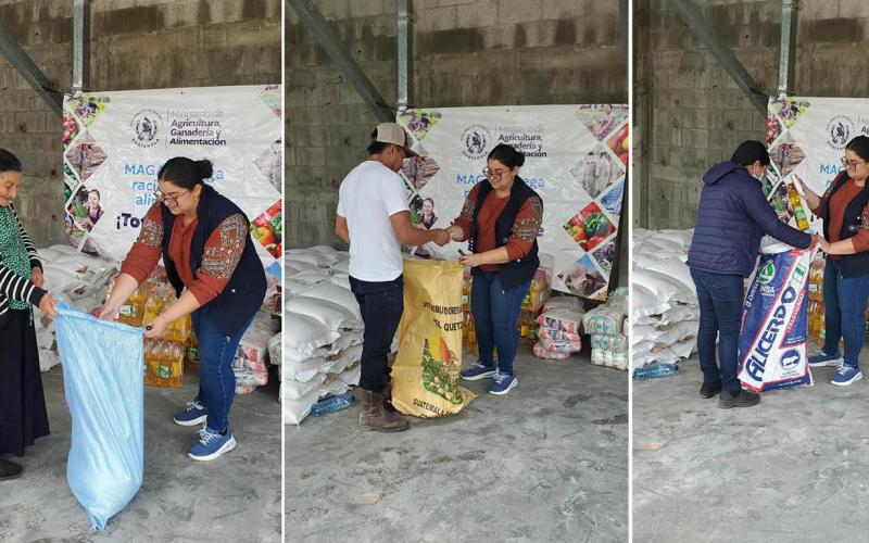 Proyectos comunitarios fortalecen producción y seguridad alimentaria de familias rurales 