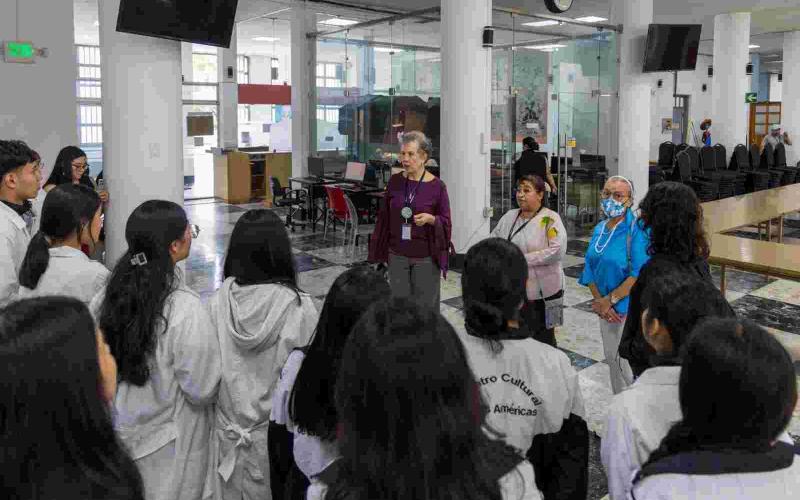 Así son las visitas guiadas de la Biblioteca Nacional de Guatemala “Luis Cardoza y Aragón”