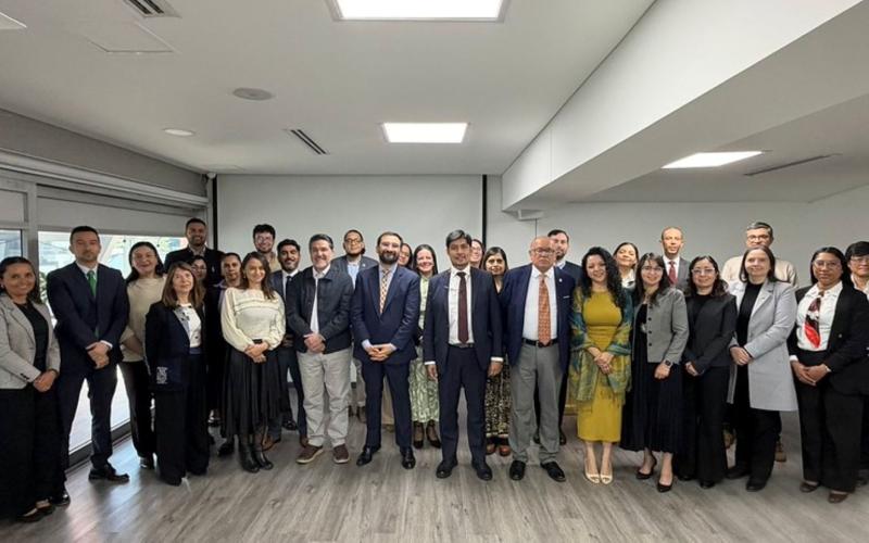 Participantes en el intercambio regional para fortalecer la Cooperación Sur-Sur y Triangular.