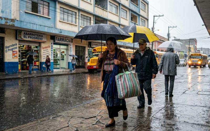 Las lluvias continuarán durante el fin de semana
