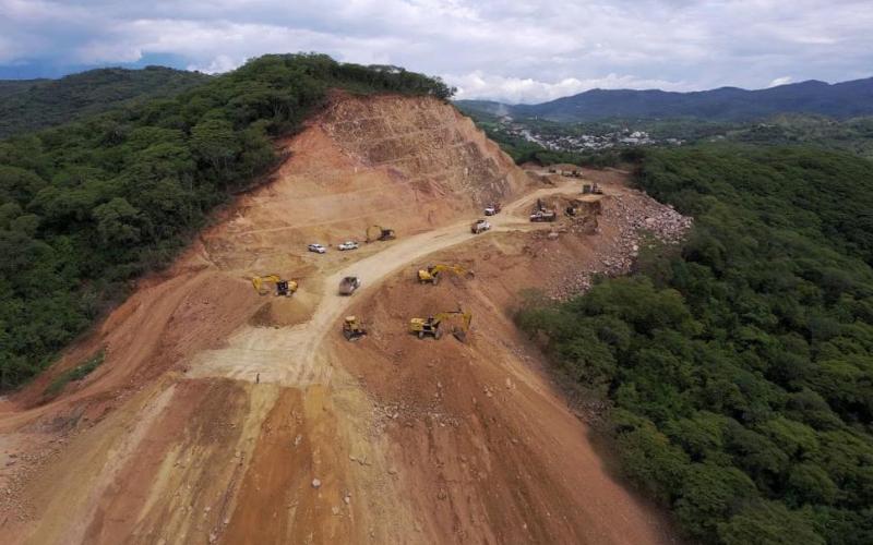 Avanza la ampliación a cuatro carriles del Anillo Regional C-50 en El Progreso
