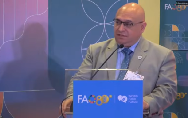 El Subsecretario de SEGEPLAN, Enrique Maldonado, representó a Guatemala en el Foro Mundial de la Alimentación 2026.