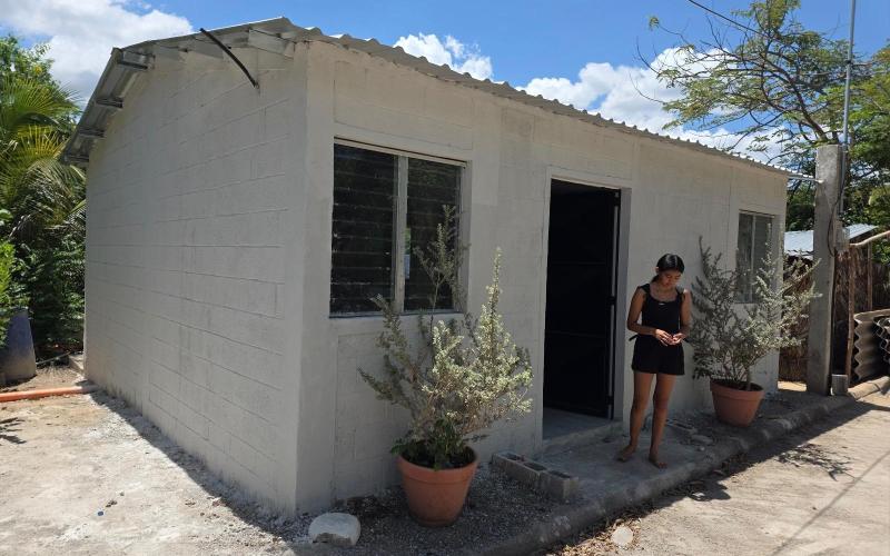 Nuevos hogares llevan tranquilidad y esperanza a familias de El Progreso