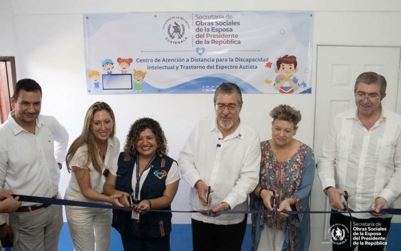 Inauguración del PADI de Retalhuleu. 