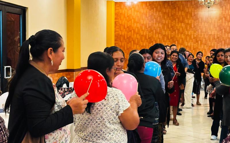 Mujeres rurales de Huehuetenango fortalecen su liderazgo y organización
