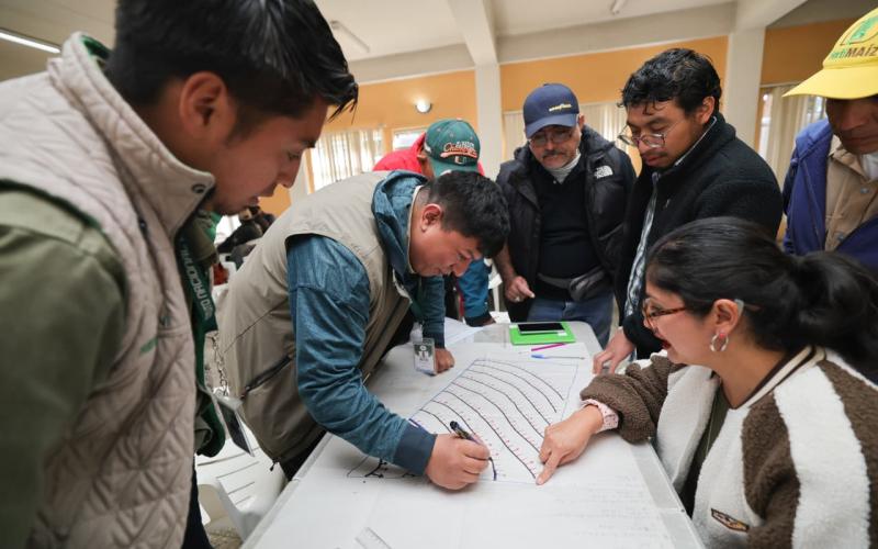 Optimizan la resiliencia agrícola con herramientas de diseño hidrológico en Quetzaltenango