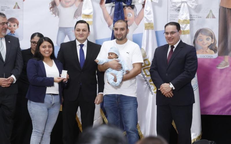 RENAP inicia emisión del Documento Personal de Identificación de Menores de Edad