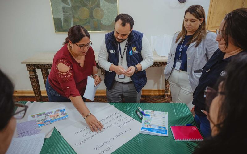 SBS fortalece la gestión de casos para una reintegración familiar sostenible