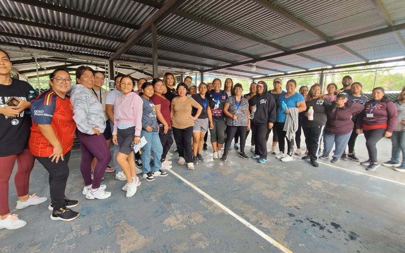 Campos del Roosevelt impartió clases gratuitas de Súper Resistencia