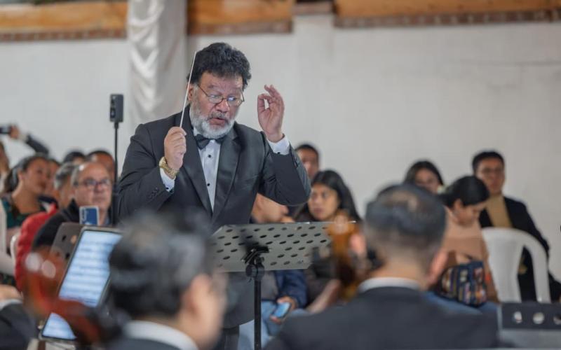 Orquesta Sinfónica Regional de Occidente celebró primer aniversario en Totonicapán