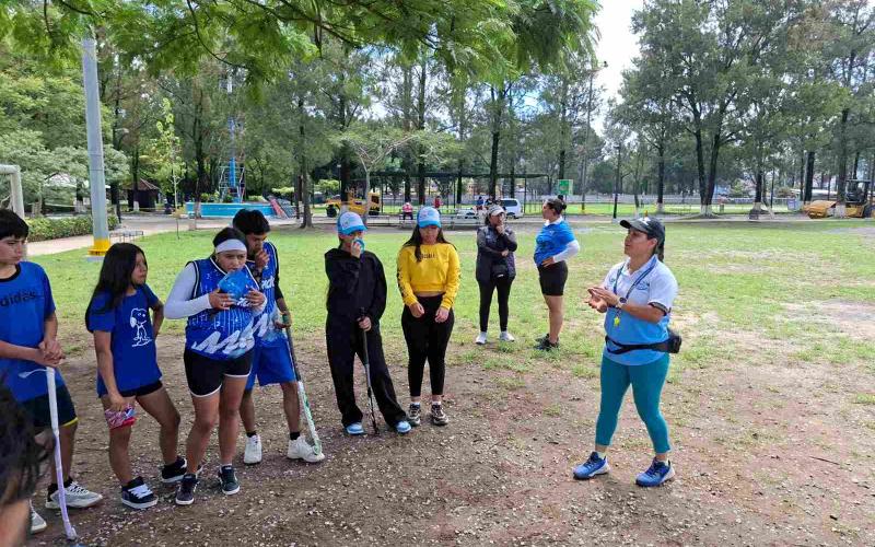 Centro Deportivo y Recreativo Campo Marte fue sede de Campamento pedagógico 