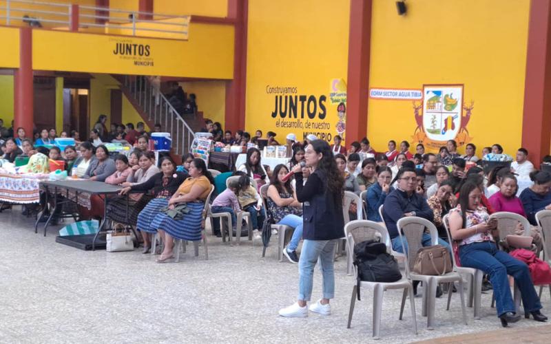 San Cristóbal Cucho fomenta el consumo de alimentos locales y nutritivos