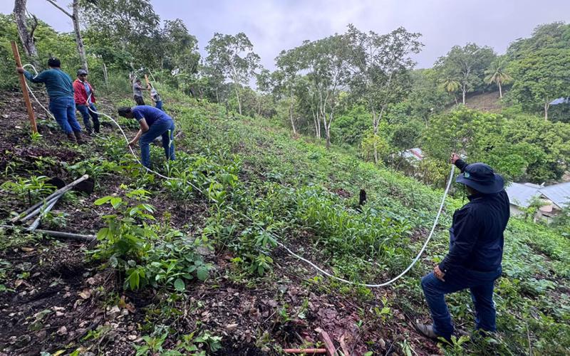 Impulsan programa Suelos y Agua para el Futuro en Melchor de Mencos