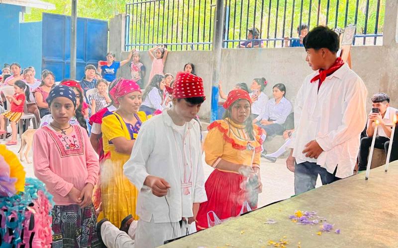Celebran taller sobre el Día de Todos los Santos en Camotán para preservar el patrimonio cultural