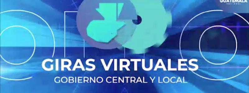 Giras Virtuales (reuniones virtuales de trabajo), dirigidas por el presidente de la república Alejandro Giammattei y alcaldes de Quiché