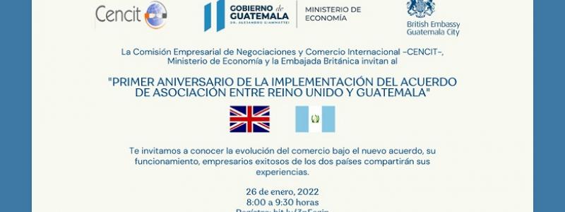 Primer año de vigencia.